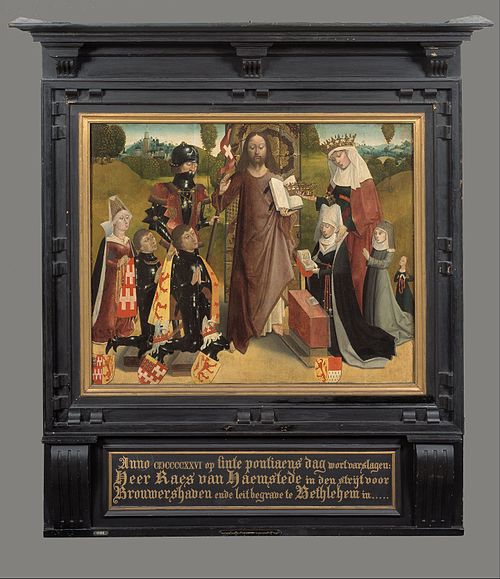 Memorial tablet of Lord Raas of Haamstede, 1450, 