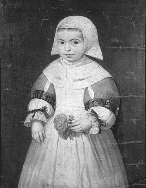 Portret van Elisabeth Voet (1662-1738)?, 1665, 