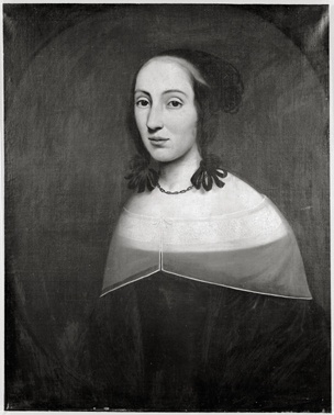 Portret van Elisabeth Reuffert (1637-1717), tweede echtgenote van Paulus Voet, 1660, 