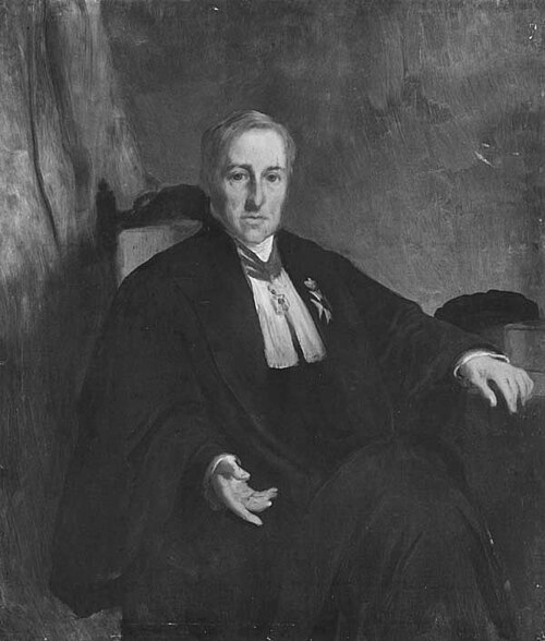 Portret van jhr. mr. Jacob Constantijn Martens van Sevenhoven (1793-1861), 1900, 