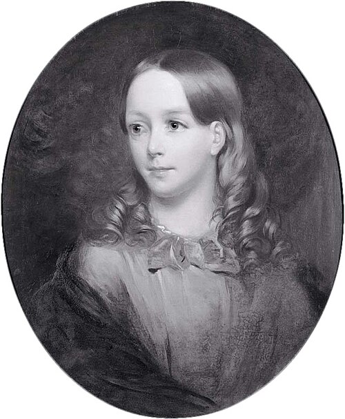 Portret van een meisje, 1850, 
