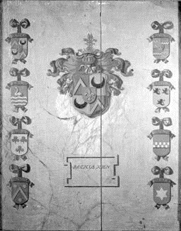 Schilderij Kwartierstaat Rochus Kien, 1700, 