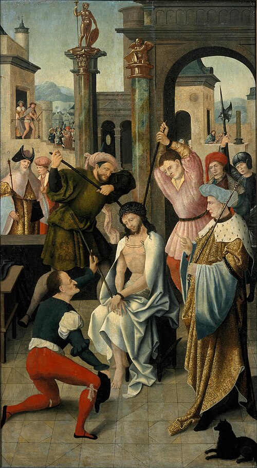 The crowning with thorns, 1523, 