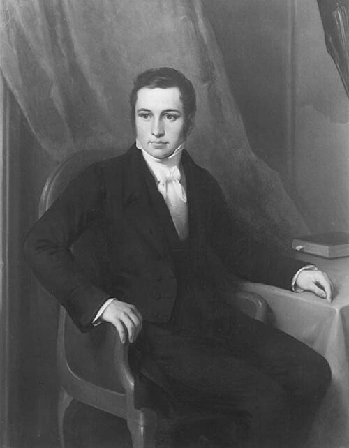 Portret van Jan Hendrik Martin Martens (1795-1828), 1830, 