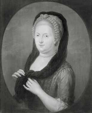 Portret van Henriette Visscher (1715-1793), echtgenote van Jaque Elie de Maleprade, 1760, 