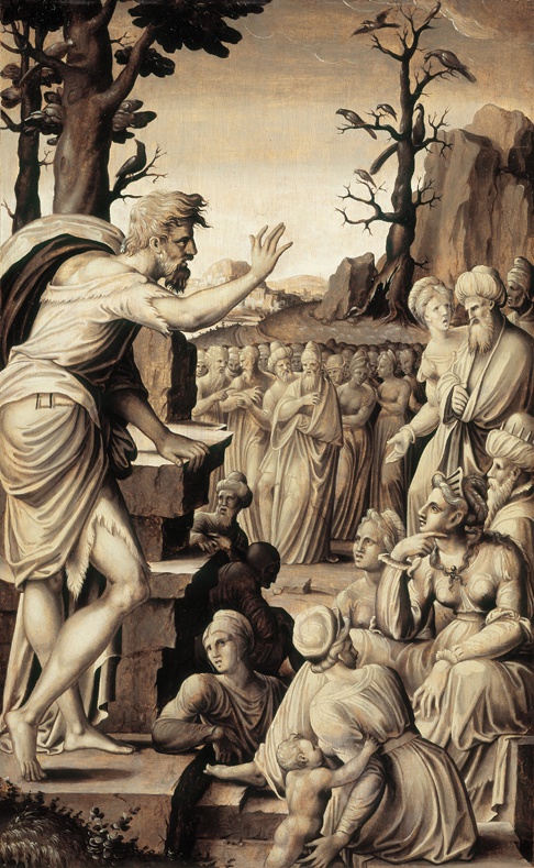 De Prediking van Johannes de Doper, 1550, 