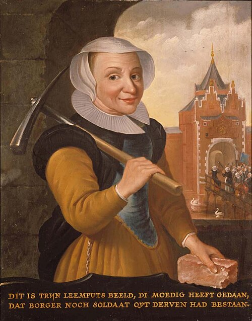 Portrait of Catharina van Voorn (?-1606), 1650, 