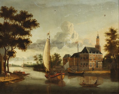 Kasteel Nijenrode aan de Vecht te Breukelen, 1650, 