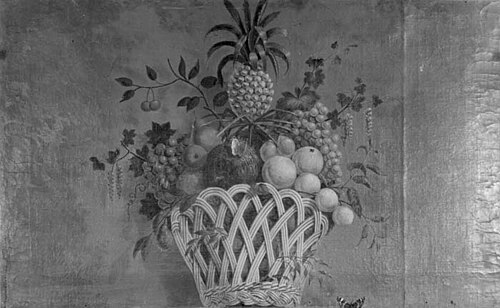 Dessus-de-porte: mand met vruchten, 1800, 