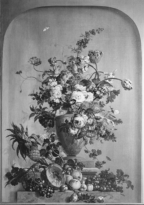 Sopraporta: stilleven met bloemen, 1775, 