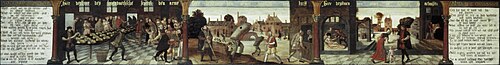 The charitable works for the poor of St. James (verso: The last judgment), 1562, 