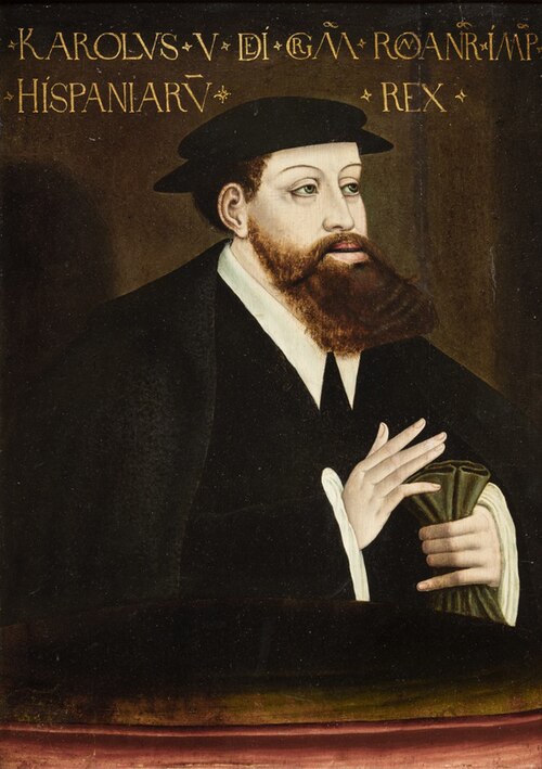 Portrait of Karel V van Habsburg (1500-1558), 1540, 