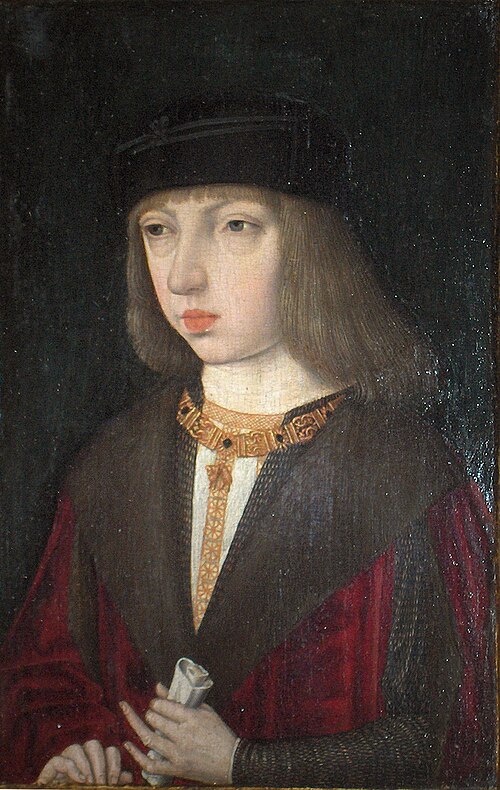 Philip I the Fair as young man, 1493, 