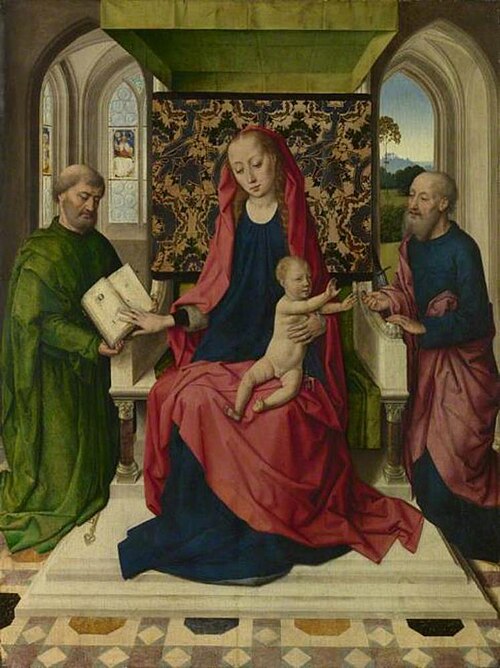 The Virgin and Child with Saint Peter and Saint Paul, 1464, 