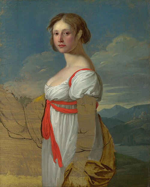 Portrait de femme, 1850, 