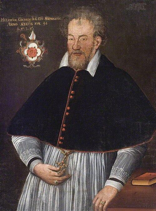 Portrait of Merkelis Giedraitis, 1585, 