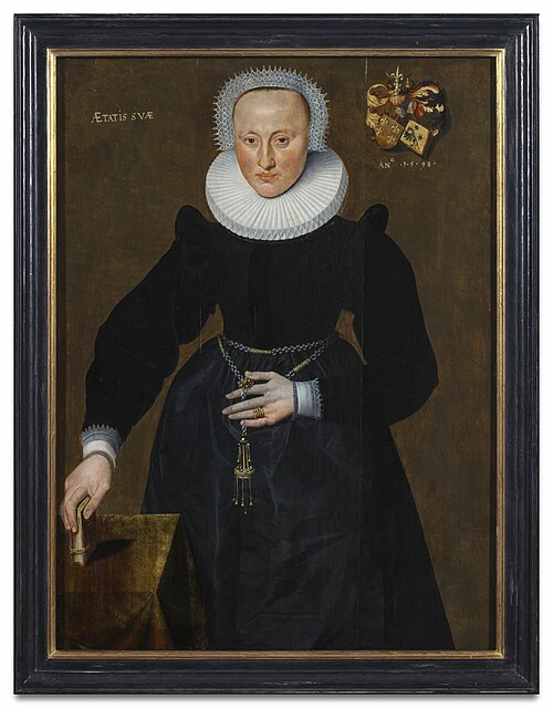 Portrait of Elema van Allersma, 1598, 