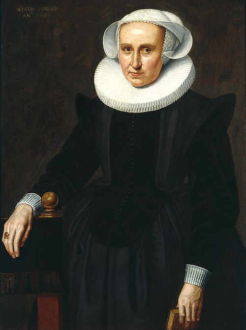 Portrait of Margaretha van Bergen, 1627, 