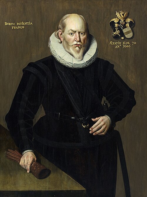 Portrait of Maurits Ripperda, 1606, 