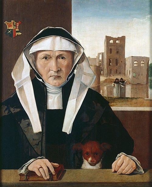 Portrait of Beetke van Rasquert, 1545, 