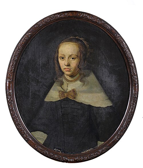 Portrait of Anna Sygers- Emmius, wife of Samuel Emmius, 1653, 