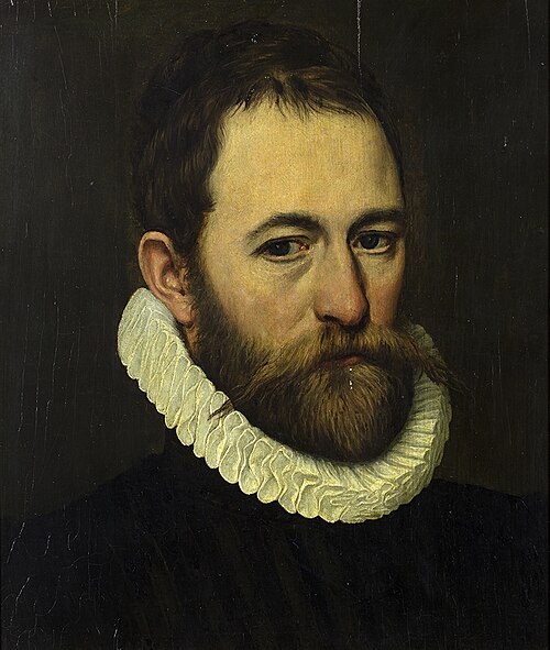 Onbekende heer met witte geplooide kraag, 1574, 