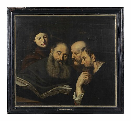 Vier Joodse schriftgeleerden, 1815, 