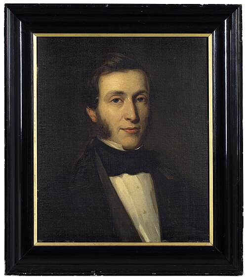 Portrait of Louis Israels at a youthful age, 1868, 