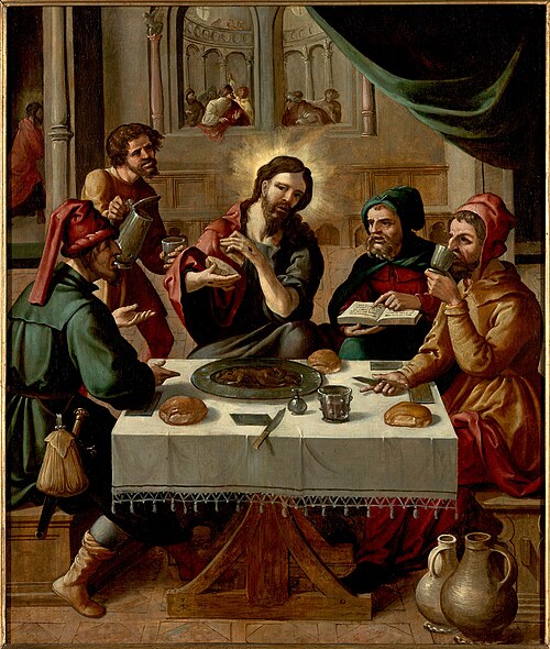 The Supper at Emmaus, 1536, 