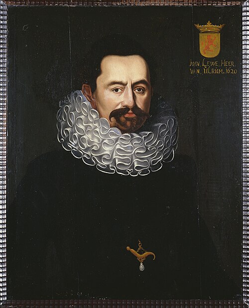 Portrait of Johan Lewe thoe Peyze (1560-1615), 1620, 