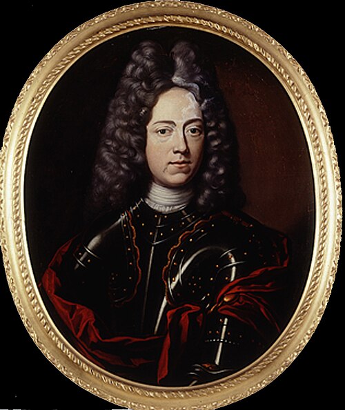 Portrait of Adriaen Lewe, Captain of Infantry, 1712, 