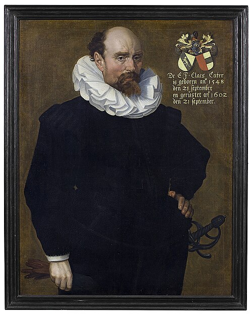 Portrait of Claes Cater (1548-1602), 1602, 