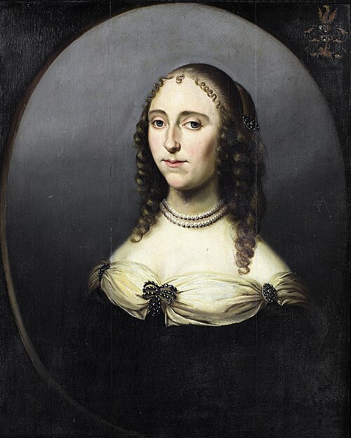 Portrait of Margaretha Josina Ripperda, 1674, 