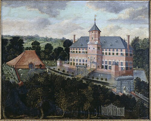 Landscape with a view of Borg Scheltkema-Nijenstein, 1649, 