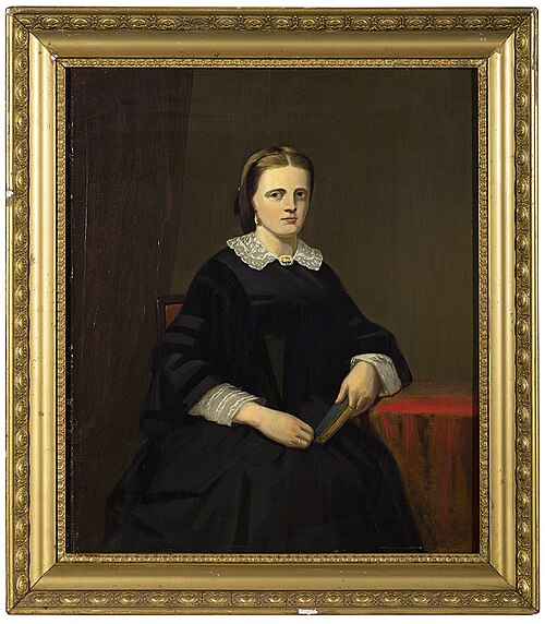 Portrait of Agnes van Heijningen Bosch, 1850, 