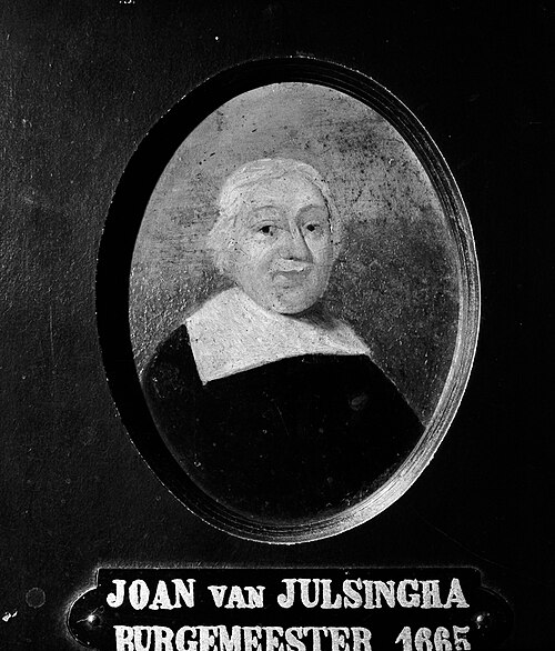 Burgemeester Johan van Julsingha, 1684, 