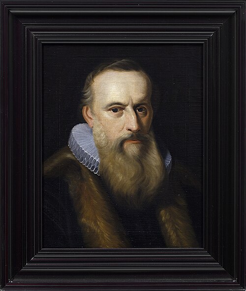 Portret Wessel Emmius, 1634, 