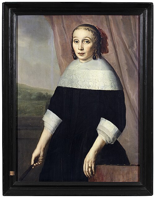 Portrait of Anna Varvers (1578- ), 1640, 