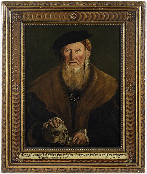 Portrait of Eltet to Lellens (1473-1555), 1555, 
