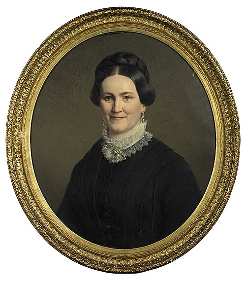 Portrait of Elisabeth Sibenda Slot (1828-1915), 1881, 