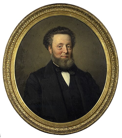 Portrait of Johannes Offerhaus (1823-1905), 1874, 