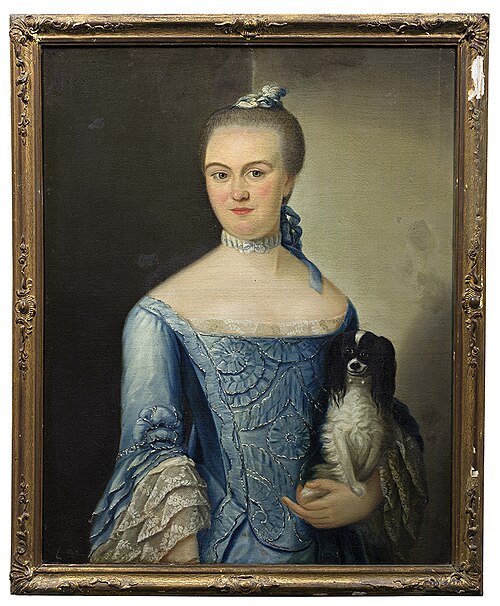 Onbekende dame, 1780, 