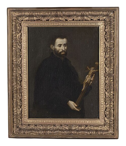 Onbekende Jezuïet met kruisbeeld in de handen, 1625, 