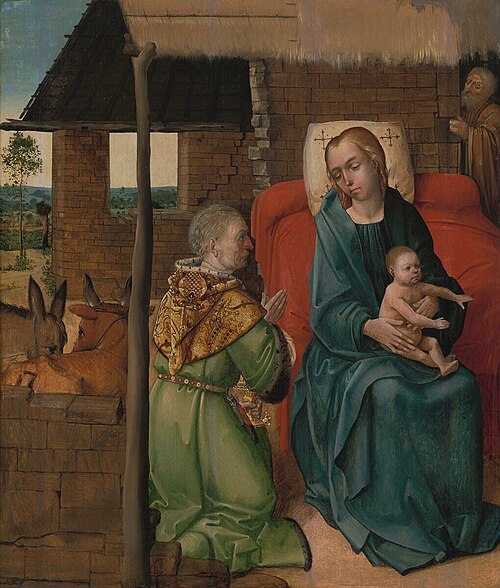 The Adoration of the Christ Child, 1480, 