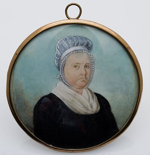 Miniatuurportret van Elisabeth Rosmolen, 1826, 