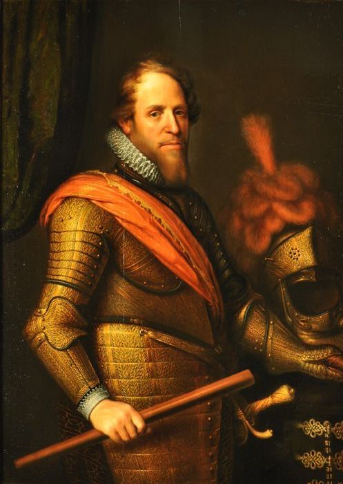 Portrait of Prins Maurits (1567-1625), 1624, 