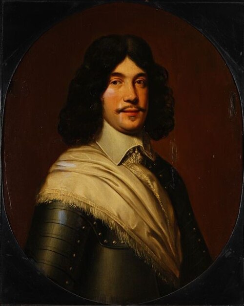 Portrait of (probably) Charles de Bringues (circa 1630 - na 1676), commandant van Zwartsluis, 1655, 