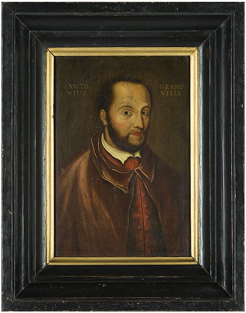 Portret kardinaal Antonius Granvelle, 1599, 