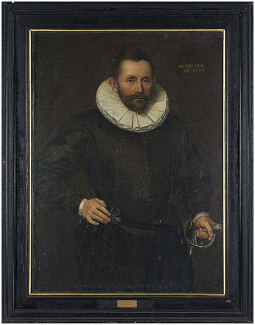 Portret van onbekende man, 1598, 