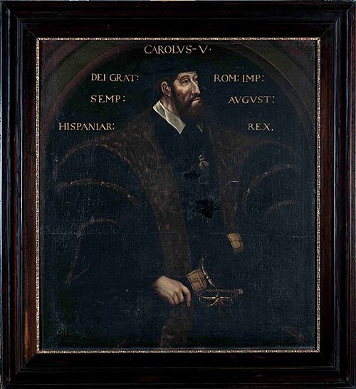 Portret van Karel V, 1599, 